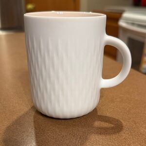 Nespesso Fusalp Elegant White Textured Mug 2312